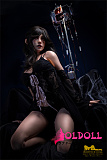 【ハロウィンメイク】Irontechdoll 167cm  Dカップ S40ヘッド シリコン製リアルラブドール 塗装加工あり 眉毛と睫毛植毛加工あり  リアルドール 等身大 ダッチワイフ