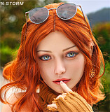 XTDOLL 157cm Fカップ  Haileyヘッド 宣伝画像TPE製ボディ+シリコンヘッド 等身大リアルラブドール