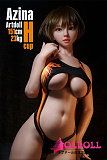 Art-doll フルシリコンラブドール 新作 亚琪娜Azinaヘッド 151cm Hカップ リアルドール