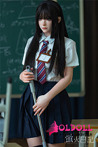 蛍火日記 162cm Aカップ 天成（tiancheng）宣伝画像職人メイクJK衣装選択可能 フルシリコン製 リアルラブドール 塗装加工あり