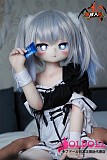 【新品キャンペーン 一つ硬めビニールヘッド+一つ軟性tpeヘッド】MOZU DOLL 130cm 小未来ちゃん+TPE製ボディ 等身大ラブドール 宣伝画像と同じ制服も付属