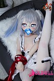 【新品キャンペーン 一つ硬めビニールヘッド+一つ軟性tpeヘッド】MOZU DOLL 130cm 小未来ちゃん+TPE製ボディ 等身大ラブドール 宣伝画像と同じ制服も付属
