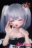 【新品キャンペーン 一つ硬めビニールヘッド+一つ軟性tpeヘッド】MOZU DOLL 130cm 小未来ちゃん+TPE製ボディ 等身大ラブドール 宣伝画像と同じ制服も付属