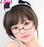 Real girl 148cm Cカップ ヘッド R61シリコン製ヘッド+TPEボディ 開閉機能選択可能 ドール材質選択可能 等身大リアルラブドール