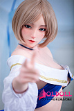Missdoll (元Bezlya DOLL)  160cm Bカップ #珊瑚ヘッド 2.1シリーズ  フルシリコン製 眉毛と睫毛植毛加工あり 等身大リアルラブドール