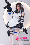 Missdoll (元Bezlya DOLL)  160cm Bカップ #海棠ヘッド 2.1シリーズ  フルシリコン製 眉毛と睫毛植毛加工あり 等身大リアルラブドール