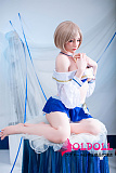 Missdoll (元Bezlya DOLL)  160cm Bカップ #珊瑚ヘッド 2.1シリーズ  フルシリコン製 眉毛と睫毛植毛加工あり 等身大リアルラブドール