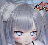 【新品キャンペーン 一つ硬めビニールヘッド+一つ軟性tpeヘッド】MOZU DOLL 130cm 小未来ちゃん+TPE製ボディ 等身大ラブドール 宣伝画像と同じ制服も付属