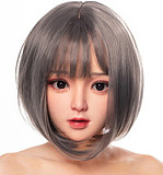 Missdoll (元Bezlya DOLL)  160cm Bカップ #珊瑚ヘッド 2.1シリーズ  フルシリコン製 眉毛と睫毛植毛加工あり 等身大リアルラブドール