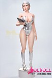 Irontechdoll 159cm Fカップ S13 Celineヘッド シリコン製リアルラブドール 塗装加工あり 眉毛と睫毛植毛加工あり  リアルドール 等身大 ダッチワイフ