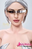 Irontechdoll 159cm Fカップ S13 Celineヘッド シリコン製リアルラブドール 塗装加工あり 眉毛と睫毛植毛加工あり  リアルドール 等身大 ダッチワイフ