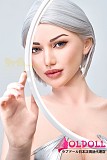 Irontechdoll 159cm Fカップ S13 Celineヘッド シリコン製リアルラブドール 塗装加工あり 眉毛と睫毛植毛加工あり  リアルドール 等身大 ダッチワイフ