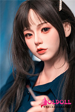 Bezlya DOLL 160cm Bカップ  #海棠 ヘッド 2.2Uシリーズメイク フルシリコン製 眉毛と睫毛植毛加工あり 等身大リアルラブドール