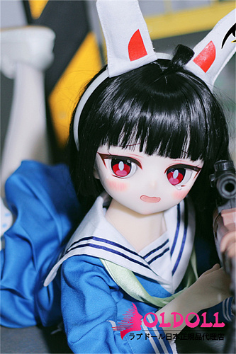 【残り9体 販売切れたら制作停止】【表情選択可能】MOZU DOLL 85cm DQrabbitちゃん ソフトビニール製頭部 TPE製ボディ ラブドール 宣伝画像と同じ制服も付属