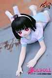 【残り9体 販売切れたら制作停止】【表情選択可能】MOZU DOLL DQrabbitちゃん 85cm  ソフトビニール製頭部 TPE製ボディコスプレ ラブドール 宣伝画像と同じ制服も付属