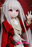 【残り13体 販売切れた制作停止】MOZU DOLL 115cm Aカップ 凯拉(カイラ)ちゃん ソフトビニール製頭部 TPE製ボディ  ラブドール 宣伝画像と同じ制服も付属