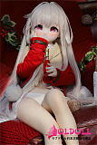 【残り13体 販売切れた制作停止】MOZU DOLL 115cm Aカップ 凯拉(カイラ)ちゃん ソフトビニール製頭部 TPE製ボディ  ラブドール 宣伝画像と同じ制服も付属