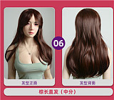 JYDOLL フルシリコン製ラブドール 161cm Fカップ  ヘッド美奈子（minako） スターメイク 睫毛と眉毛植毛あり