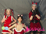 SHEDOLL 洛小乙ヘッド 148cm Cカップ フルシリコンドール 等身大リアルラブドール