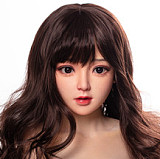Bezlya DOLL 149cm Dカップ  #L1铃兰ヘッド 2.2CFシリーズメイク フルシリコン製 眉毛と睫毛植毛加工あり 等身大リアルラブドール