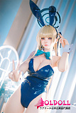 Bezlya DOLL 155cm Fカップ  #风铃ヘッド 2.2CFシリーズメイク フルシリコン製 眉毛と睫毛植毛加工あり 等身大リアルラブドール
