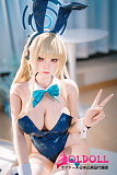 Bezlya DOLL 155cm Fカップ  #风铃ヘッド 2.2CFシリーズメイク フルシリコン製 眉毛と睫毛植毛加工あり 等身大リアルラブドール