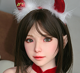 SHEDOLL 140cm Aカップ  洛小乙(luoxiaoyi)ヘッド  シリコンヘッド tpe製ボディ 等身大リアルラブドール