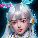 Real girl 148cm Cカップ ヘッド R91 シリコン製ヘッド+TPEボディ 開閉機能選択可能 ドール材質選択可能 等身大リアルラブドール