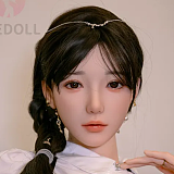 SHEDOLL 140cm Aカップ  洛伊(luoyi)ヘッド  シリコンヘッド tpe製ボディ 等身大リアルラブドール