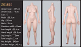 ZELEX フルシリコン製 X165cm/167cm/170cm/175cmボディ単品  等身大リアルラブドール