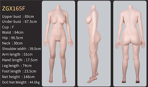 ZELEX フルシリコン製 X165cm/167cm/170cm/175cmボディ単品  等身大リアルラブドール