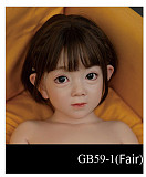 WAXDOLL  110cm AAカップ ヘッドGB58 フルシリコン製  等身大ロリリアルラブドール