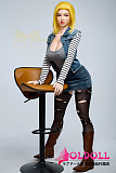 Irontechdoll 159cm Fカップ S41ヘッド シリコン製リアルラブドール 塗装加工あり 眉毛と睫毛植毛加工あり  リアルドール 等身大 ダッチワイフ