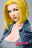 Irontechdoll 159cm Fカップ S41ヘッド シリコン製リアルラブドール 塗装加工あり 眉毛と睫毛植毛加工あり  リアルドール 等身大 ダッチワイフ