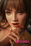 Yearndoll 新作ボディ169cm Fカップ 【高級版】Y222ヘッド 掲載画像フルシリコンドール  口開閉機能 リアルな口腔構造あり 等身大リアルラブドール