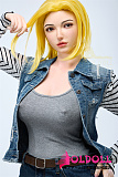 Irontechdoll 159cm Fカップ S41ヘッド シリコン製リアルラブドール 塗装加工あり 眉毛と睫毛植毛加工あり  リアルドール 等身大 ダッチワイフ