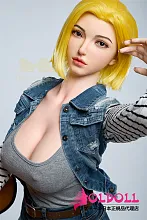 Irontechdoll 159cm Fカップ S41ヘッド シリコン製リアルラブドール 塗装加工あり 眉毛と睫毛植毛加工あり  リアルドール 等身大 ダッチワイフ