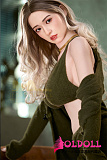 Irontechdoll 159cm Fカップ S7ヘッド シリコン製リアルラブドール 塗装加工あり 眉毛と睫毛植毛加工あり  リアルドール 等身大 ダッチワイフ