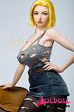 Irontechdoll 159cm Fカップ S41ヘッド シリコン製リアルラブドール 塗装加工あり 眉毛と睫毛植毛加工あり  リアルドール 等身大 ダッチワイフ