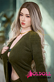Irontechdoll 159cm Fカップ S7ヘッド シリコン製リアルラブドール 塗装加工あり 眉毛と睫毛植毛加工あり  リアルドール 等身大 ダッチワイフ