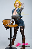 Irontechdoll 159cm Fカップ S41ヘッド シリコン製リアルラブドール 塗装加工あり 眉毛と睫毛植毛加工あり  リアルドール 等身大 ダッチワイフ