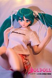 Mini Doll ミニドール 60cm普通乳 初音ヘッド シリコン製 セックス可能  収納が便利 使いやすい 普段は鑑賞用 小さいラブドール 女性素体 フィギュア cosplay