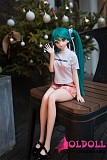 Mini Doll ミニドール 60cm普通乳 初音ヘッド シリコン製 セックス可能  収納が便利 使いやすい 普段は鑑賞用 小さいラブドール 女性素体 フィギュア cosplay