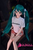 Mini Doll ミニドール 60cm普通乳 初音ヘッド シリコン製 セックス可能  収納が便利 使いやすい 普段は鑑賞用 小さいラブドール 女性素体 フィギュア cosplay