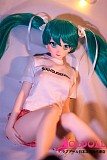 Mini Doll ミニドール 60cm普通乳 初音ヘッド シリコン製 セックス可能  収納が便利 使いやすい 普段は鑑賞用 小さいラブドール 女性素体 フィギュア cosplay