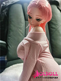 Mini Doll ミニドール  60cm 巨乳（60p） 约克公爵（Duke of York)ちゃん ソフトビニール製ヘッド+シリコン製ボディ  軽量化 収納が便利 使いやすい 普段は鑑賞用 小さいラブドール 女性素体 フィギュア cosplay