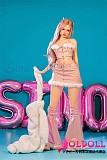 【最新作戦闘機 エアバッグ包み込み式膣/波打つお尻】Sino doll 実践向け Soft-max 161cm Bカップボディ＋ S42ヘッド Linxia 宣伝画像Rメイク付き ナチュラル肌 フルシリコンラブドール