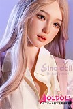 【最新作戦闘機 エアバッグ包み込み式膣/波打つお尻 】Sino doll 実践向け Soft-max 161cm Hカップボディ＋ S41ヘッド Linchunちゃん 宣伝画像Rメイク付き ナチュラル肌 フルシリコンラブドール