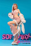【最新作戦闘機 エアバッグ包み込み式膣/波打つお尻】Sino doll 実践向け Soft-max 161cm Bカップボディ＋ S42ヘッド Linxia 宣伝画像Rメイク付き ナチュラル肌 フルシリコンラブドール