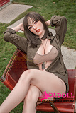 Irontechdoll 159cm Fカップ S44ヘッド シリコン製リアルラブドール 塗装加工あり 眉毛と睫毛植毛加工あり  リアルドール 等身大 ダッチワイフ